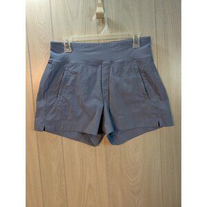 Athleta Women's Light Blue Trekkie North Short Size 8 Athletic Shorts Comfort
